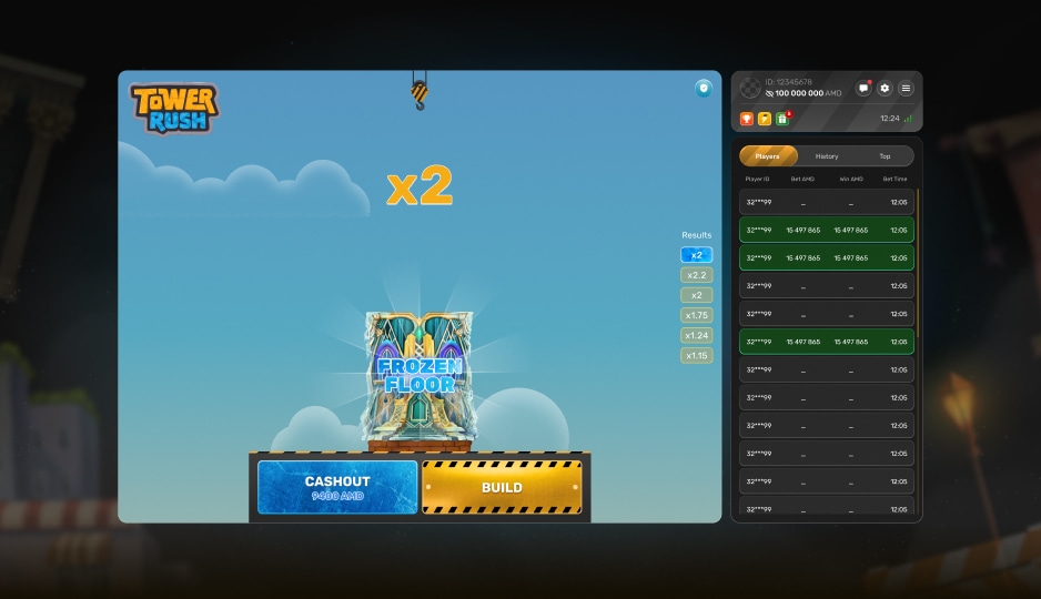 App para IOS de Tower Rush la torre